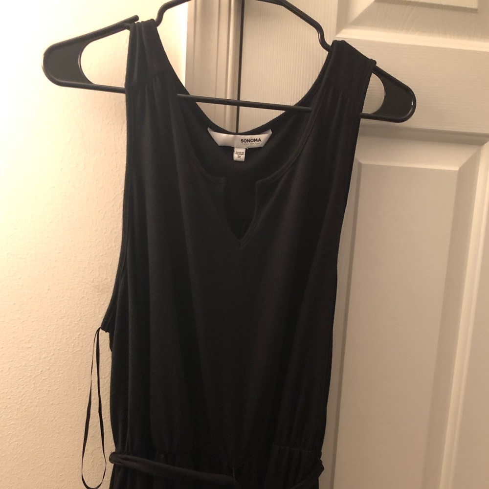 Black High Low Dress